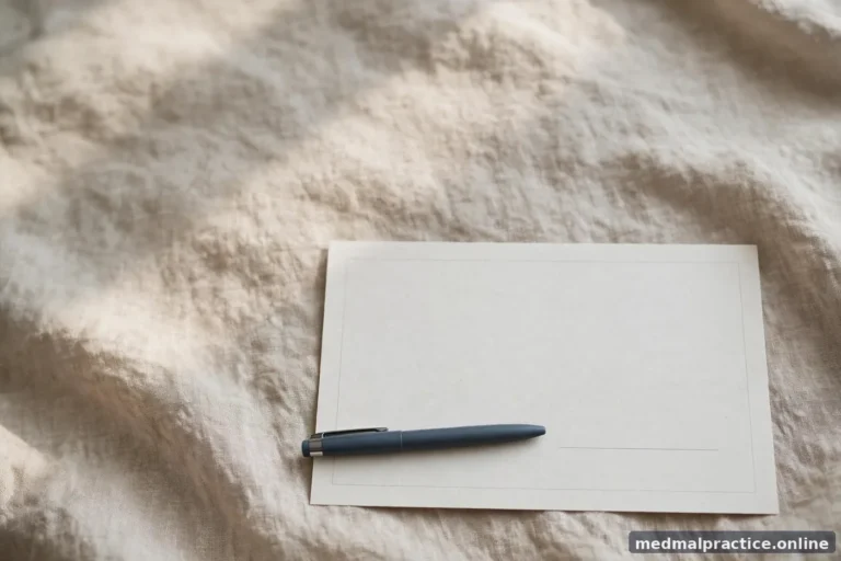 A pen resting beside a blank signature line on an empty form, close view, no legible text