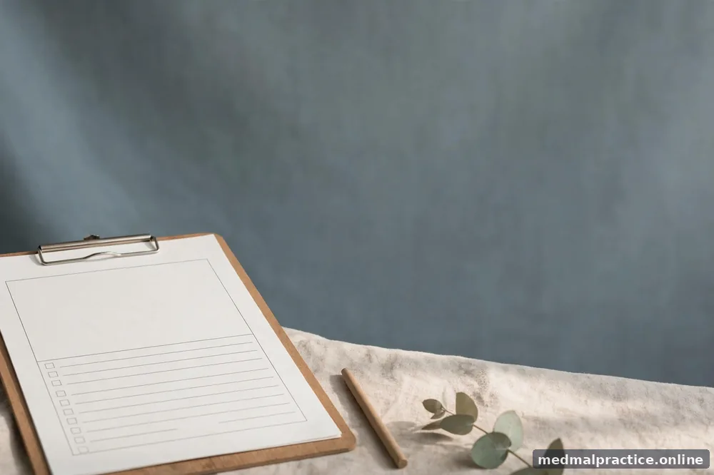 Blank complaint-form outline on a clipboard, no legible text, no seals