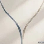 Two diverging abstract paths on blank paper in soft light, calm tones, no text